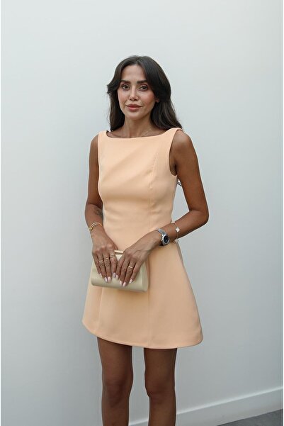 Havoş Salmon Deck A-Line Mini Dress