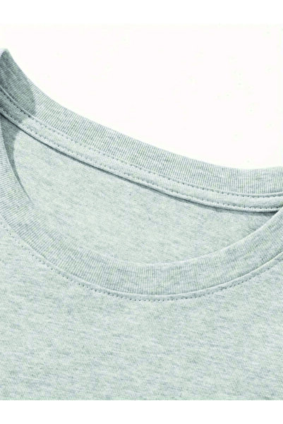 HOFFNUNG Μπλουζάκι Unisex Ανδρικό/Γυναικείο με λαιμόκοψη REAL LIFE με τύπωμα oversized