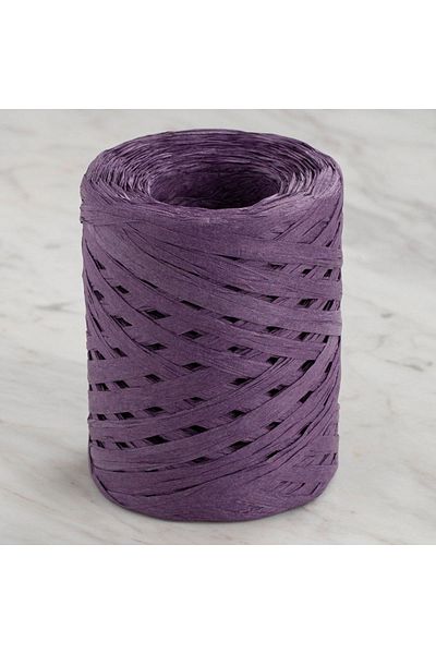 sylar Loren Natural Raffia 90 g Purple Paper String - 42