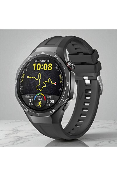 TechTrove Huawei Watch GT5 Pro 46mm Silikon Kordon Strap Kayış