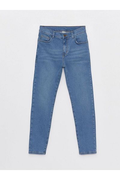 LC Waikiki Lcw Kids Boy's Jeans Trousers with Adjustable Elastic Waist