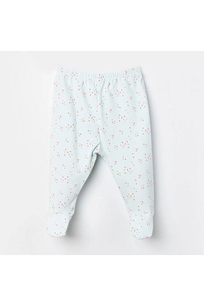 Biorganic Pretty Ears Bunny Booties Trousers Mint