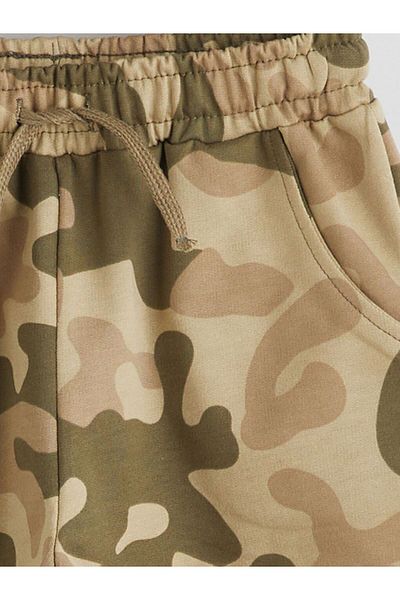 LC Waikiki LCW Kids Elastic Waist Printed Boys' Shorts