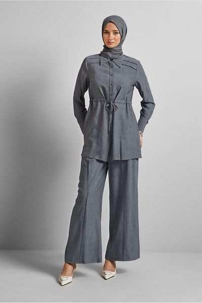 Alvina Belly Tightened Pants Suit 45713