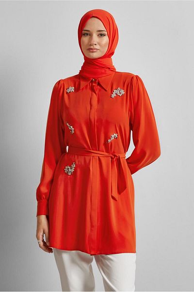 Alvina Stone Printed Tunic 45487