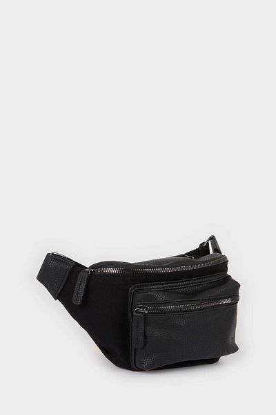 DeFacto Men's Canvas Waist Bag F6444Axns