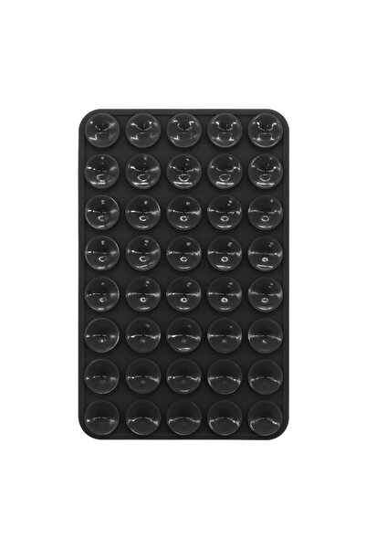 Choice Black-1PC Double Sided Silicone Suction Cup Phone Case Detachable Stan...