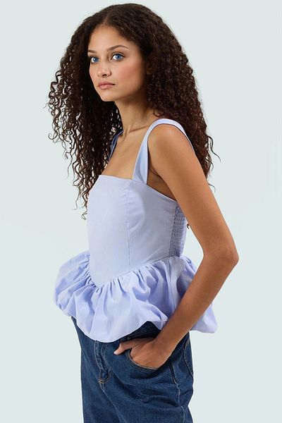 PayBuy Summer Balloon Skirt Blouse Relaxed Fit Cotton Polyester Modern Style Comfortable Cut