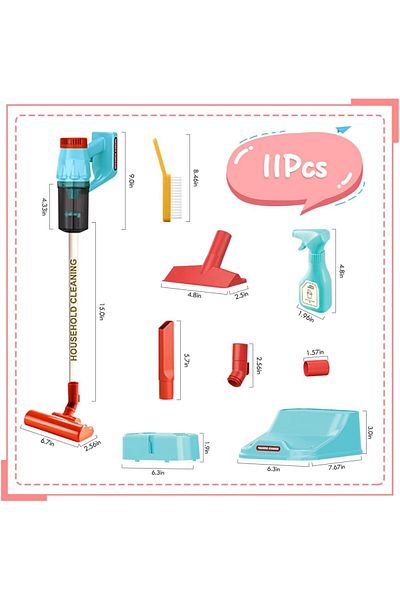 rexa Kids Vacuum Toys Cleaning Toy Set