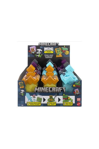 mattel Minecraft Mini Mode Mini Mining Asstd. HTK99