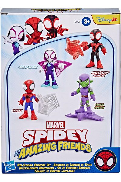 Hasbro Spidey And His Amazing Friends Web Slinging Adventure Set G1425