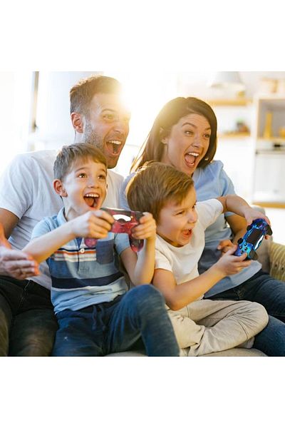 Generic Dual P4 Gamepad Kit – Wireless Controllers For Ps, Double-motor Vibration/precision Control Gameplay