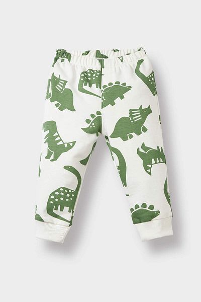 DeFacto Baby Boy 2 Piece Set Dinosaur Printed Sweatshirt Sweatpants F0201A525Au