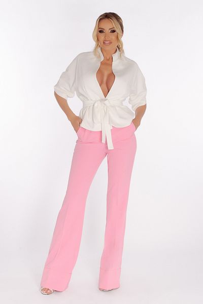 Atmosphere Fashion White honeycomb jacket