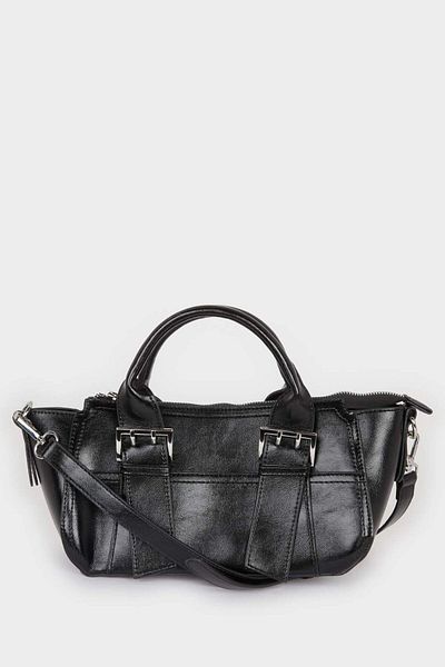 DeFacto Women's Faux Leather Crossbody Bag F1567Axns