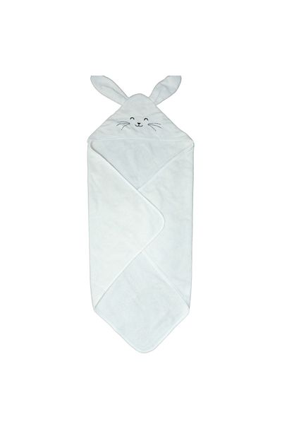 Miespiga 100% Cotton Rabbit Towel Swaddle Ecru (75X75 cm)