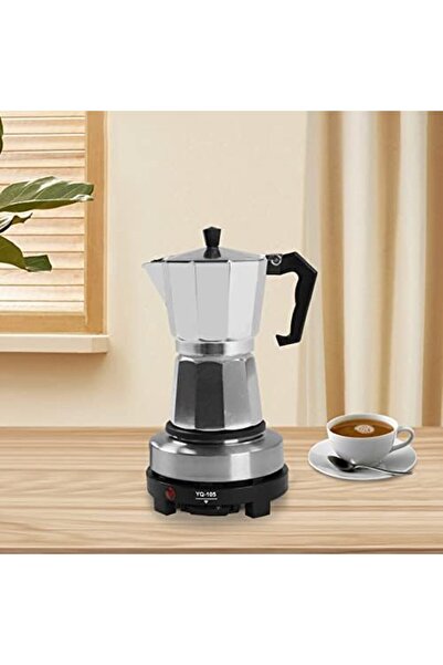 Generic Electric Espresso Maker, Mini Coffee Maker with Heating Plate, Single Hot Plate, Espresso Cooker, 50