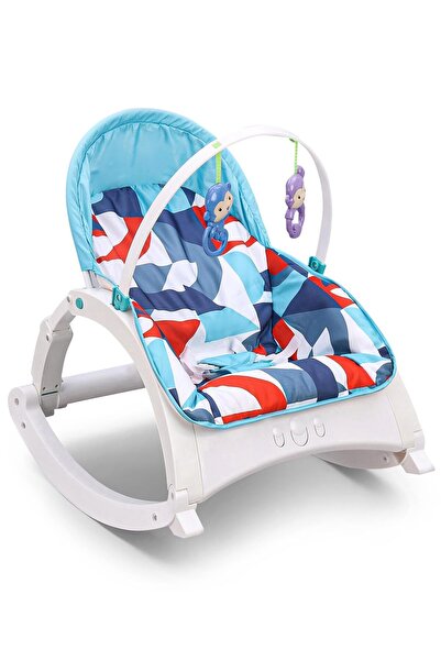 rexa كرسي هزاز محمول فاخر للأطفال حديثي الولادة وحتى الأطفال الصغار (66.5 سم ...