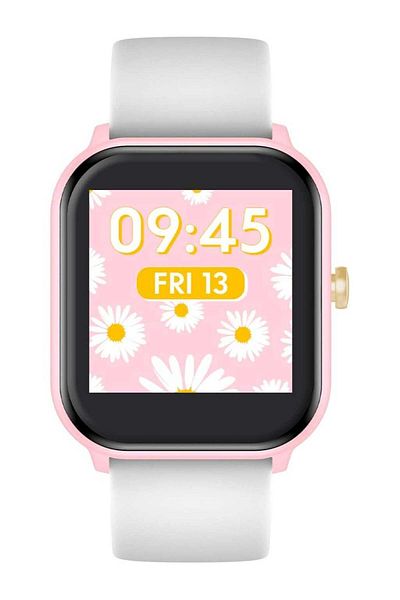 Ice Watch ICE smart Pink white - Girl's connected watch with silicon strap
