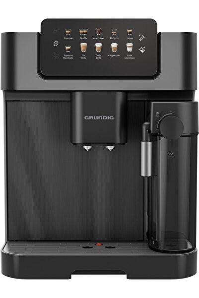 Grundig Drmz En Güçlü+Hızlı Delisia Coffee Tam Otomatik Süt Hazneli Espresso Makinesi ,19 BAR+10 Çeşit