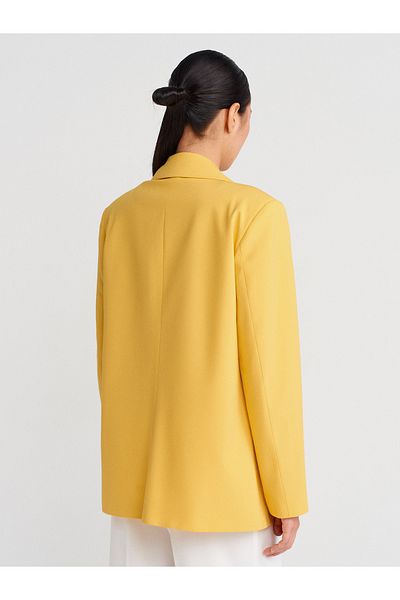 Dilvin 60767 Blazer Jacket-Yellow
