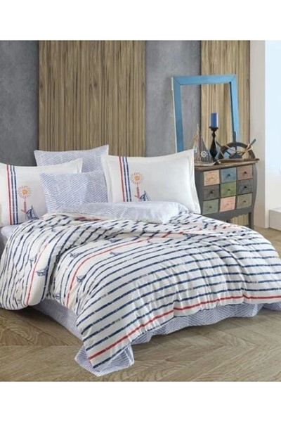 RBY Hobby Double Poplin Duvet Cover Olimpia White