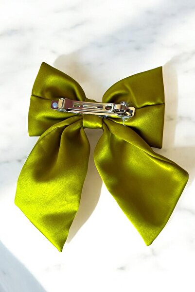 TAKIŞTIR Green Color Ribbon Figured Vending Machine Buckle
