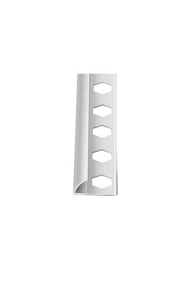 LANDBUILD TA001-SM-12H Matte Silver Twisted Decorative Corner 2.50m