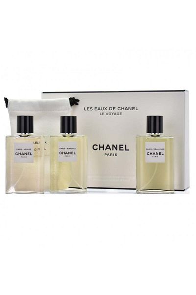 Chanel Les Eaux Set, Women, Eau de Toilette, Eau de Toilette, 3 x 50 ml