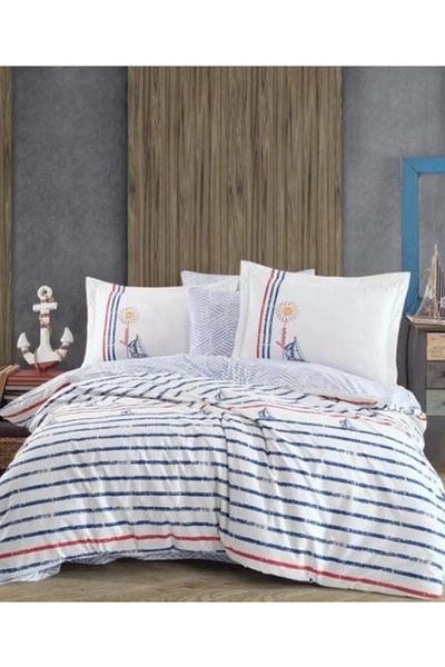 RBY Hobby Double Poplin Duvet Cover Olimpia White