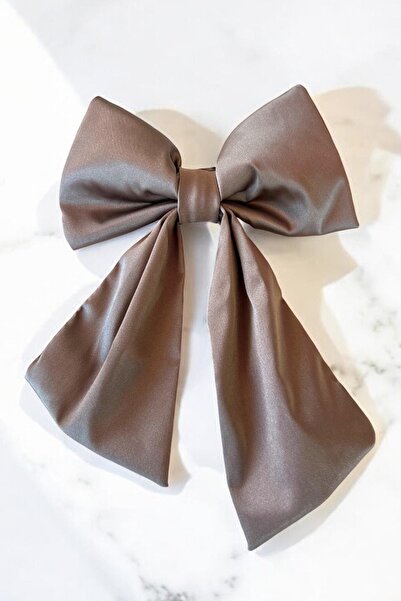 TAKIŞTIR Mink Color Ribbon Figured Satin Vending Machine Buckle