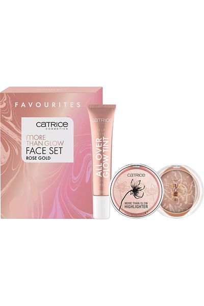 Catrice Set 3 produse pentru fata More Than Rose Glow Gold