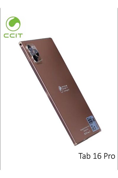 CCIT TAB 16 PRO tablet with 10.1-inch screen, 1TB storage, 16GB RAM, and Android 13