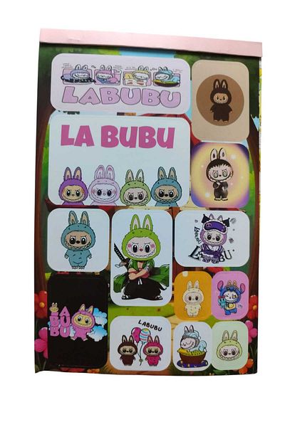 Emrah Gültekin Labubu Sticker Album |   16 Pages Scrapbook + 250+ Stickers