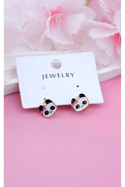Jack Ferrero Figure Minelli Steel Children's Earrings