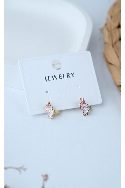 Jack Ferrero Figure Minelli Steel Children's Earrings