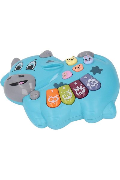 rexa Piano Toy, Baby Piano Toy Cow Shaped