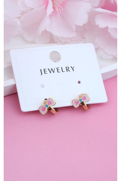 Jack Ferrero Figure Minelli Steel Children's Earrings