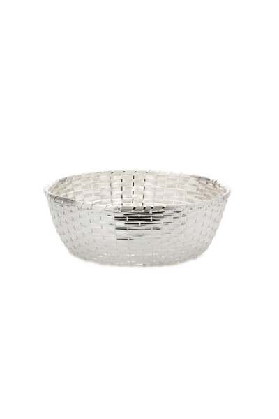 Azay Large Silver-Plated Bread Basket