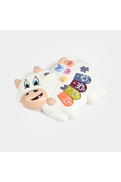 rexa Piano Toy, Baby Piano Toy Cow Shaped
