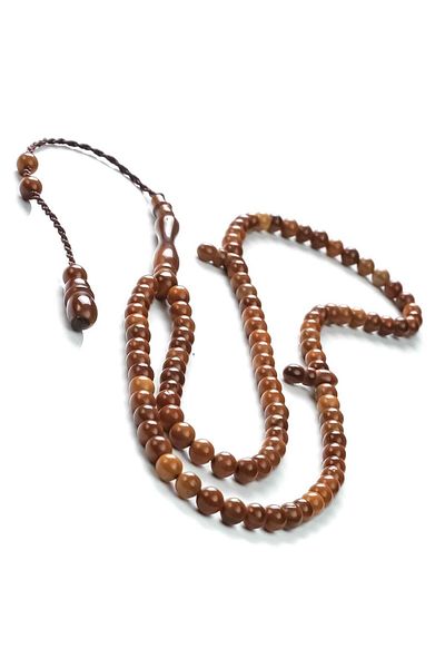TESBİHCİBABA 99 Prayer Prayer Beads with Two Grains Mini Grains