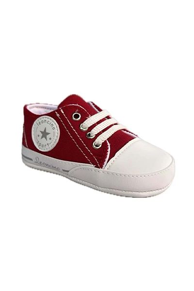 LOVE MAXX Leoncino 18-19 Lace up Booties Shoes Red
