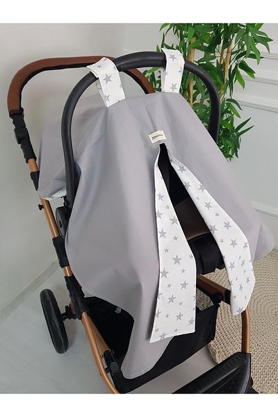 ilkimbebe Starry Double Sided Baby Stroller Cover