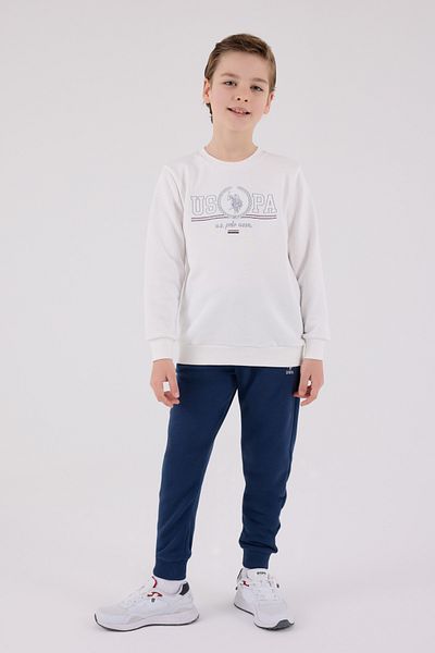 U.S. Polo Assn. Licensed Boys' Bottom Top 2 Piece Tracksuit Set