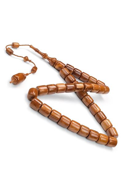TESBİHCİBABA Alkan Usta - Premium Craftsmanship Special Cut Kuka Prayer Beads