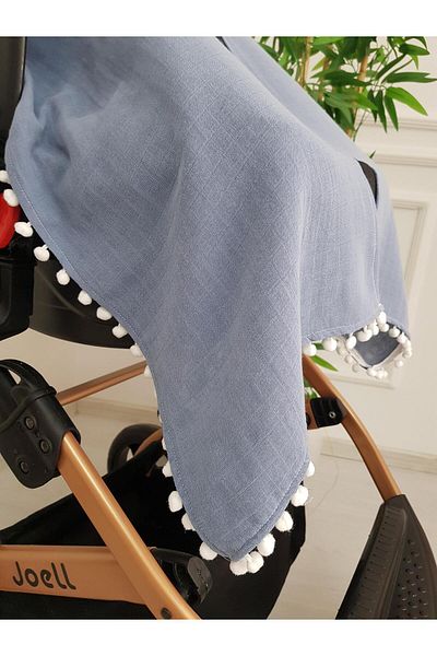 ilkimbebe Pompom Baby Stroller Cover