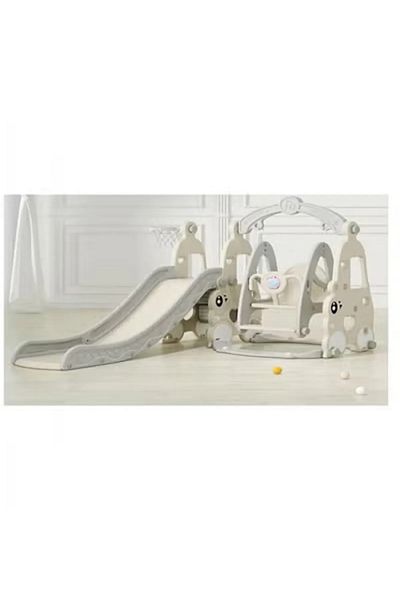 FULLJOY 3*1 Car Design Slide with Swing and Basketball FJY-34