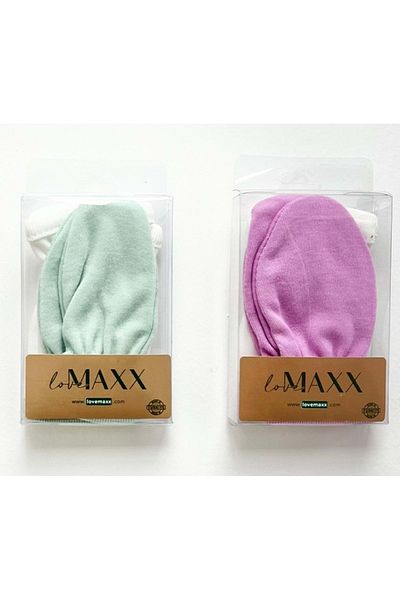 LOVE MAXX Lovemaxx Girl's Double Glove Set Pink