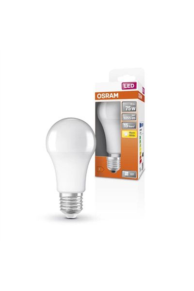 Osram Bec LED Parathom Classic E27 10W Alb Cald, Incasabil, Eficient Energetic