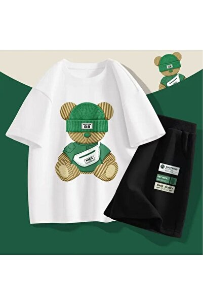 ROYAL FASHİON Set pentru copii cu imprimeu Bere, de vară, 100% bumbac